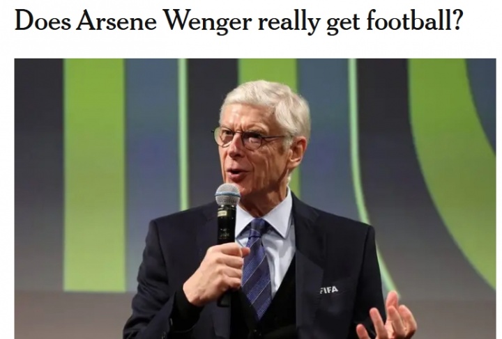 开云-TA:温格真的懂球吗?多个提议都令人费解、弊大于利