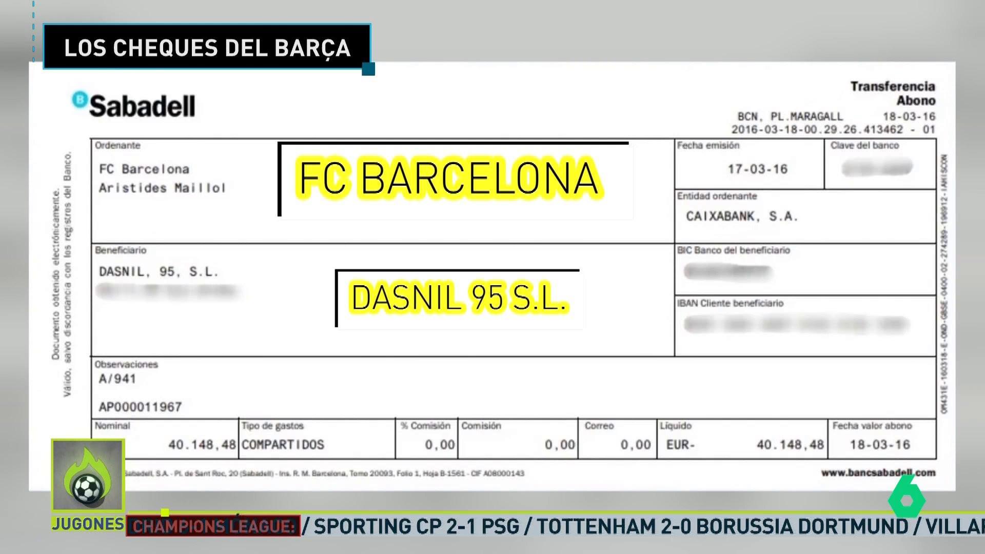 开云APP-西媒：银行文件显示巴萨17年间共向内格雷拉支付840万欧元